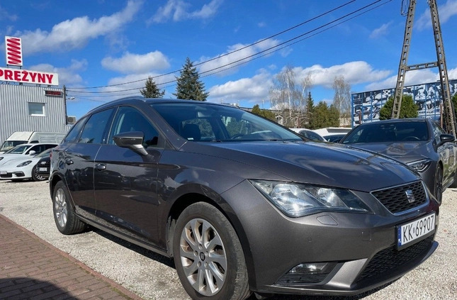 Seat Leon cena 33500 przebieg: 240000, rok produkcji 2015 z Modliborzyce małe 106